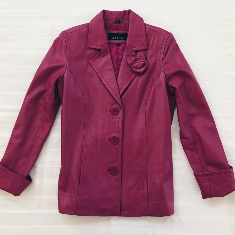 Leather Blazer